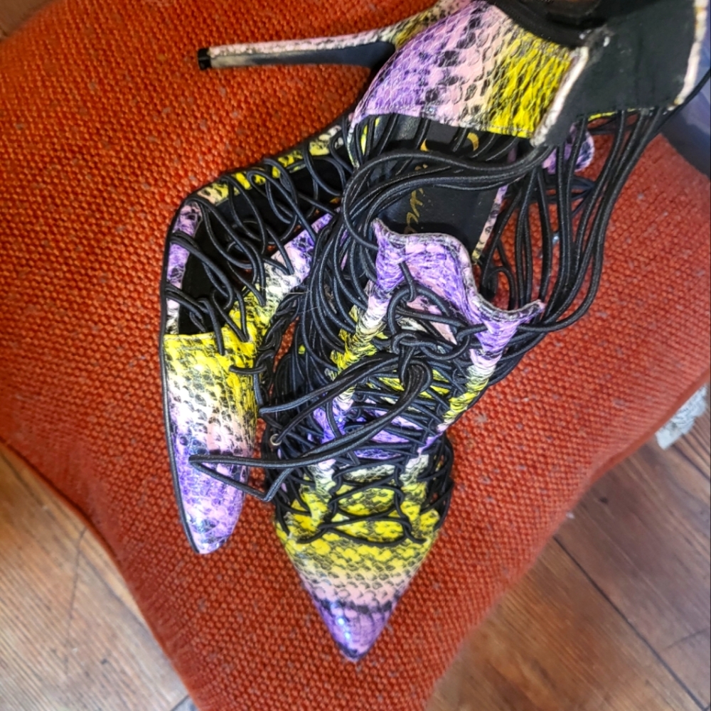 Unique Multi Color Bootie - Picture 3 of 3